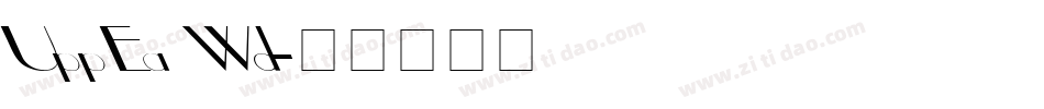 UppEa Wd字体转换